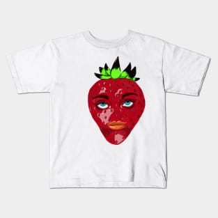 Strawbillie Eilish Kids T-Shirt